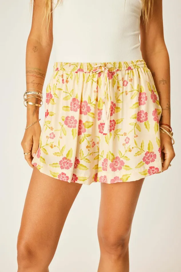 Bottoms Shop Natalie Martin JASPER SHORT Prairie Dusty Crimson
