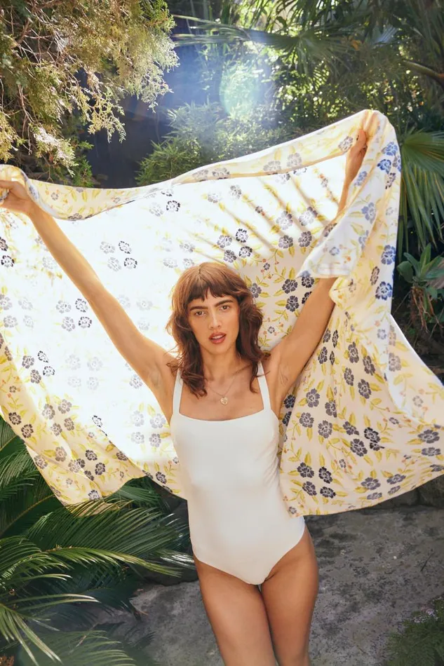 Bottoms Shop Natalie Martin SARONG Prairie Indigo