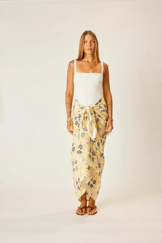 Bottoms Shop Natalie Martin SARONG Prairie Indigo