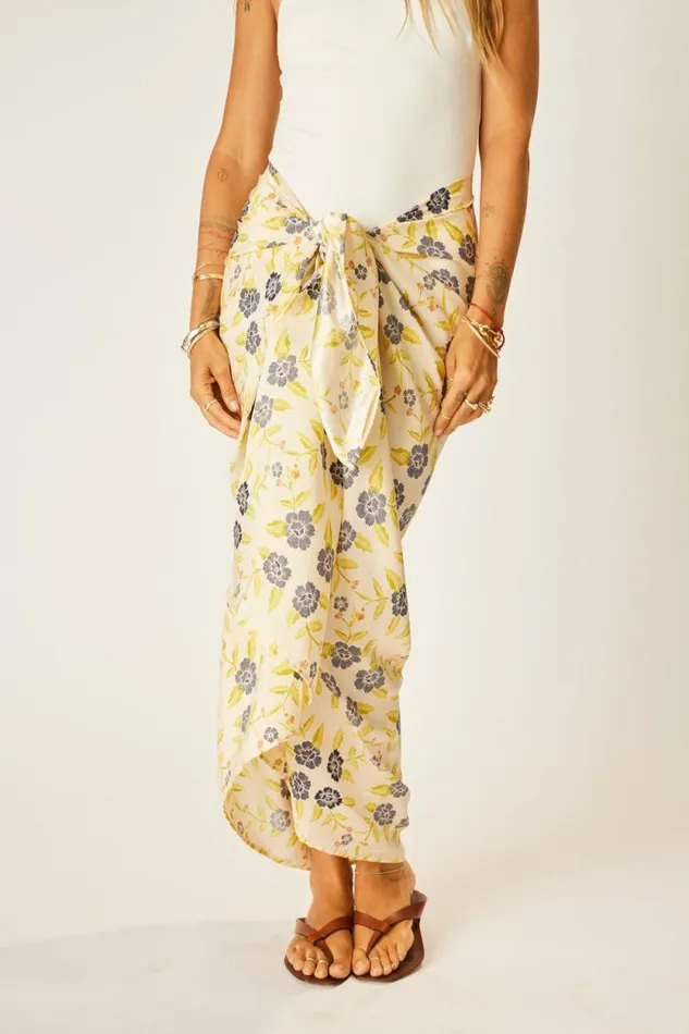 Bottoms Shop Natalie Martin SARONG Prairie Indigo