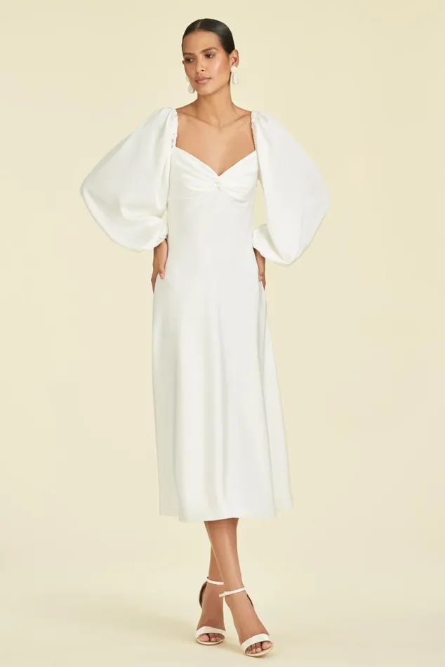 Bridal Shower Women Sachin and Babi Melody Dress 8211 Off White