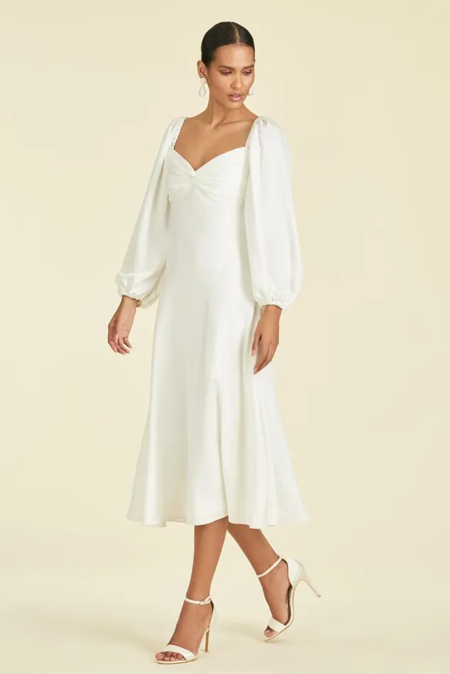 Bridal Shower Women Sachin and Babi Melody Dress 8211 Off White