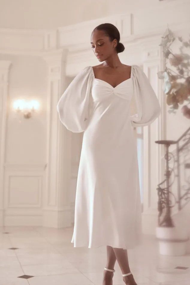 Bridal Shower Women Sachin and Babi Melody Dress 8211 Off White