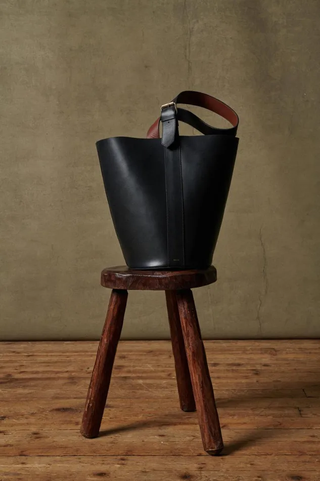 Bucket Bags Women Soeur SAUL BAG Blackcognac