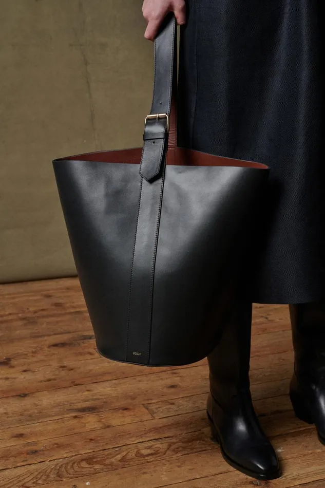 Bucket Bags Women Soeur SAUL BAG Blackcognac