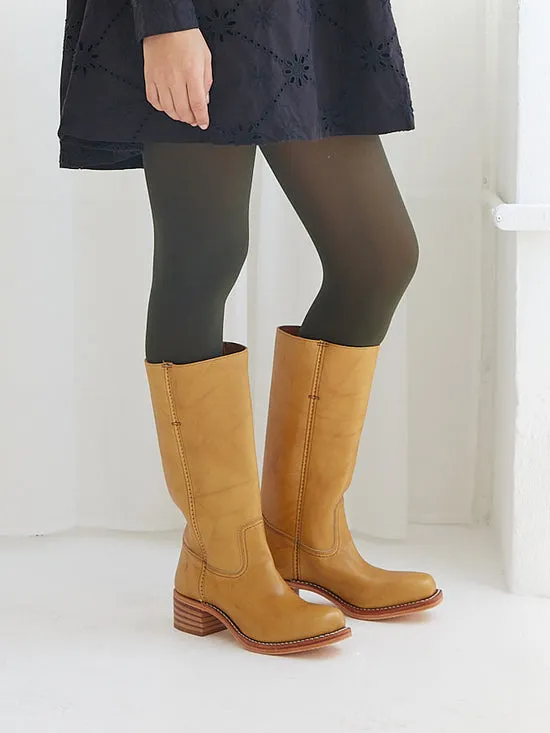 Campus Knee High Boot Banana Shoes Lisa Says Gah Women