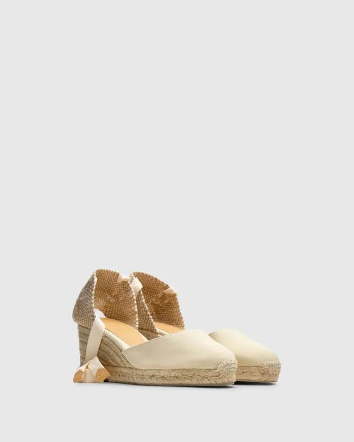 Castaer Carina6001 Ivory Women Wedges