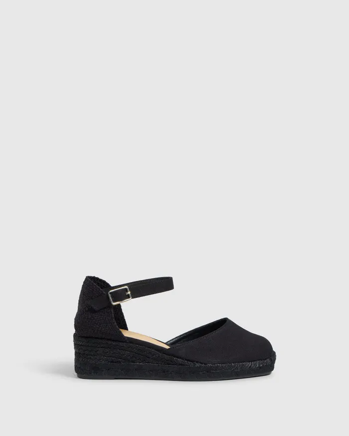 Castaer Carol C3001 Negro Women Wedges