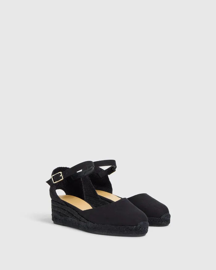 Castaer Carol C3001 Negro Women Wedges