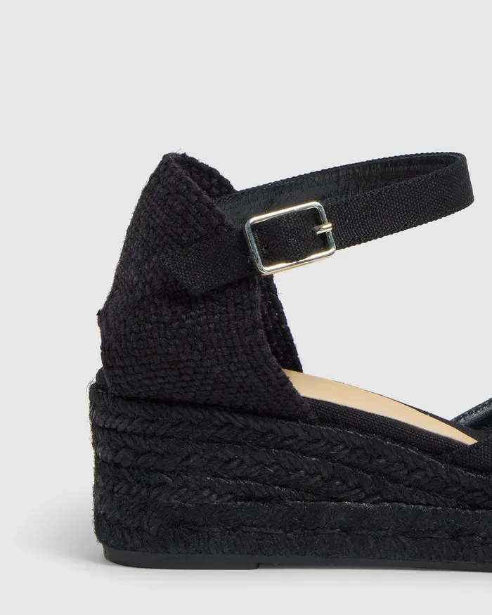 Castaer Carol C3001 Negro Women Wedges