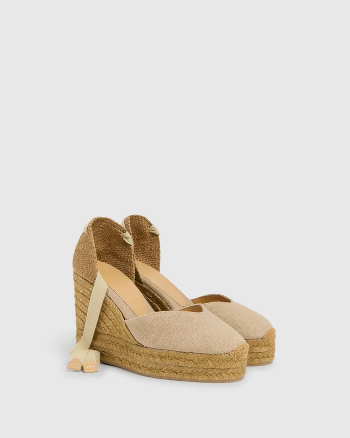 Castaer Chiara T8ed002 Sand Women Wedges