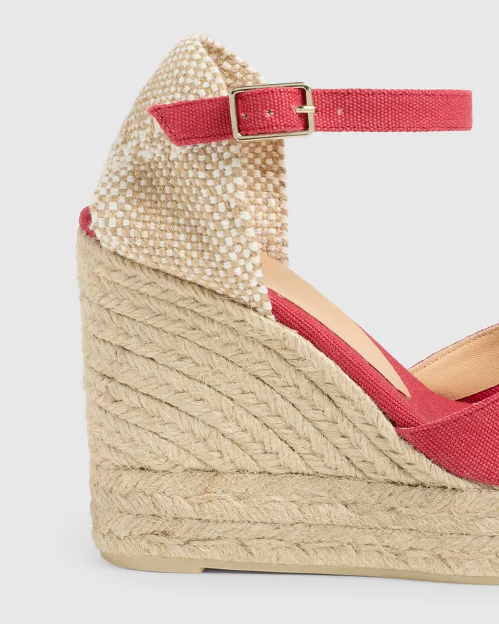 Castaer Chiarita8ed002 Rojo Carmn Women Wedges