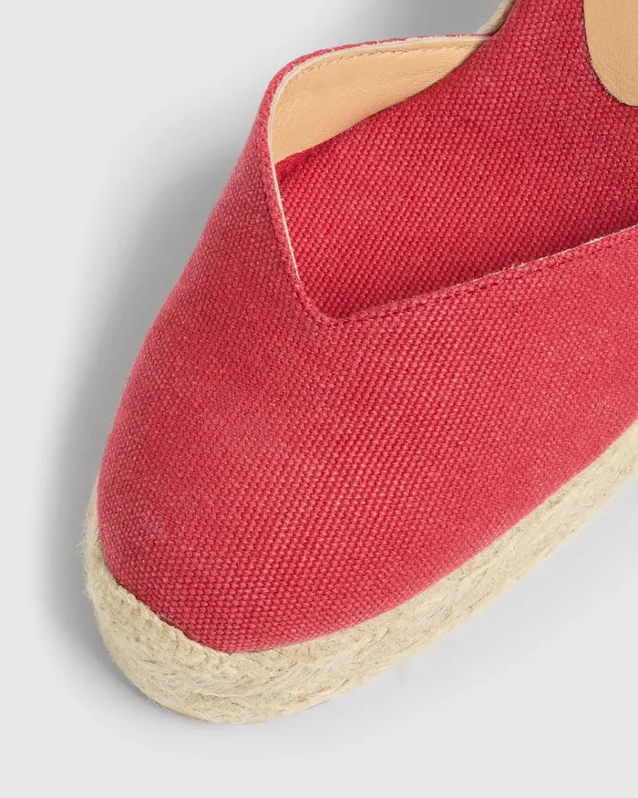 Castaer Chiarita8ed002 Rojo Carmn Women Wedges