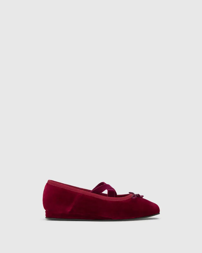 Castaer Gladis243 Granate Women Flats