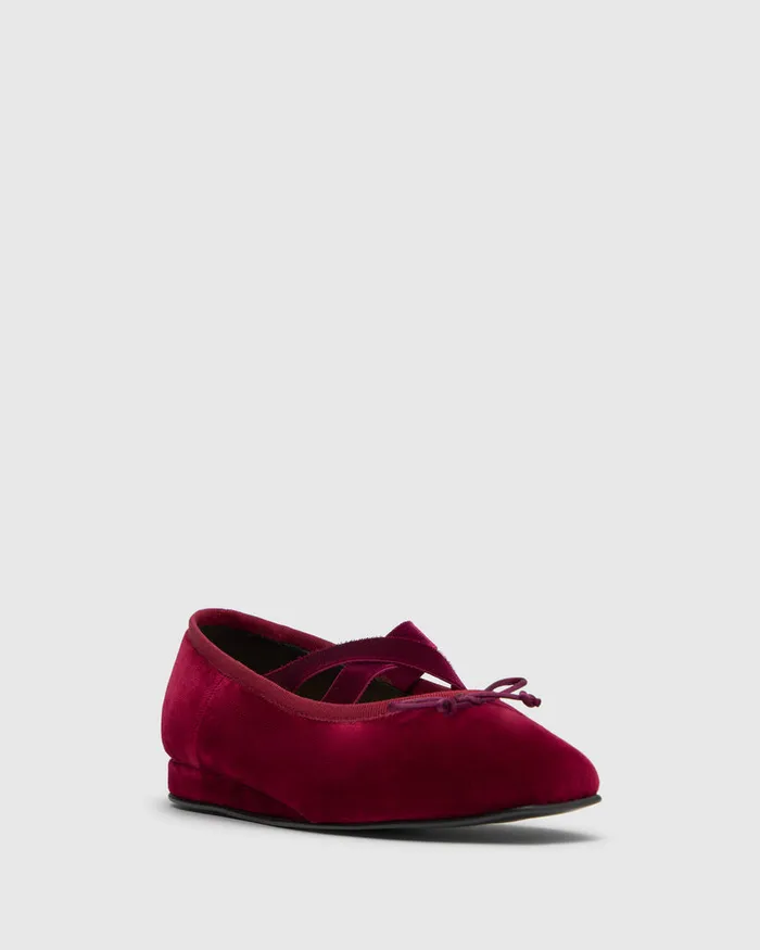 Castaer Gladis243 Granate Women Flats