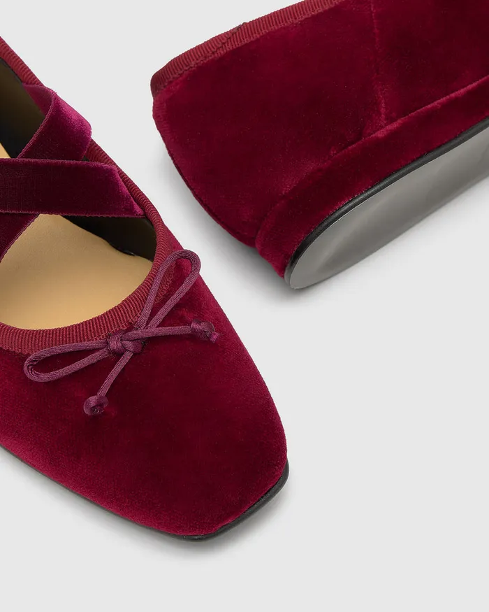 Castaer Gladis243 Granate Women Flats