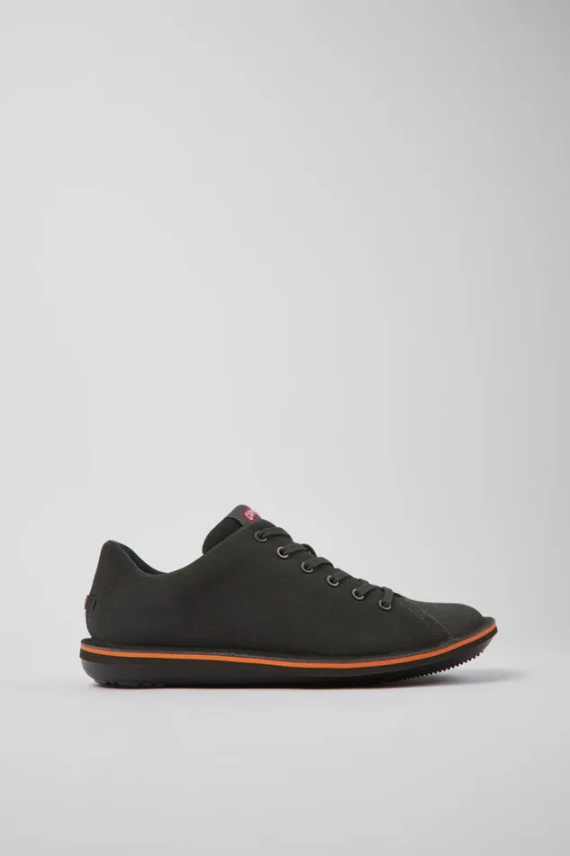 Casual Shoes Men Camper Beetle Dark Gray Nubuck Shoes Casual Shoes Men Camper Beetle Dark Gray Nubuck Shoes