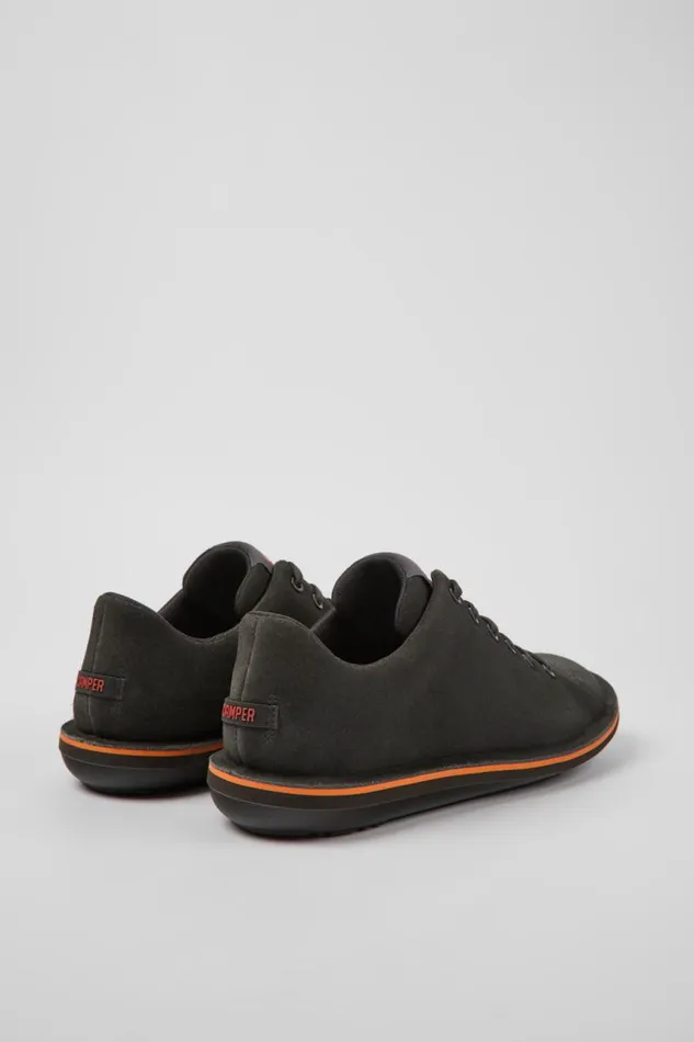 Casual Shoes Men Camper Beetle Dark Gray Nubuck Shoes Casual Shoes Men Camper Beetle Dark Gray Nubuck Shoes
