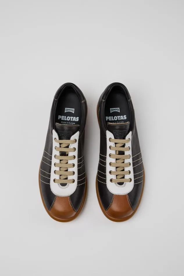 Casual Shoes Women Camper Pelotas Multicolor Leather Shoes Casual Shoes Women Camper Pelotas Multicolor Leather Shoes