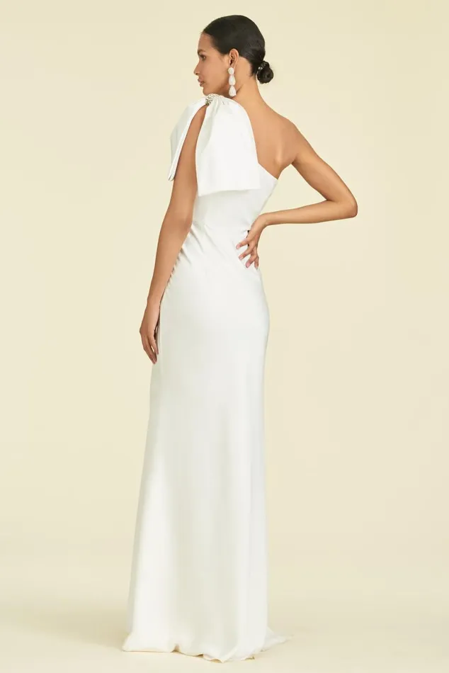 Ceremony Women Sachin and Babi Aubrey Gown 8211 Off White