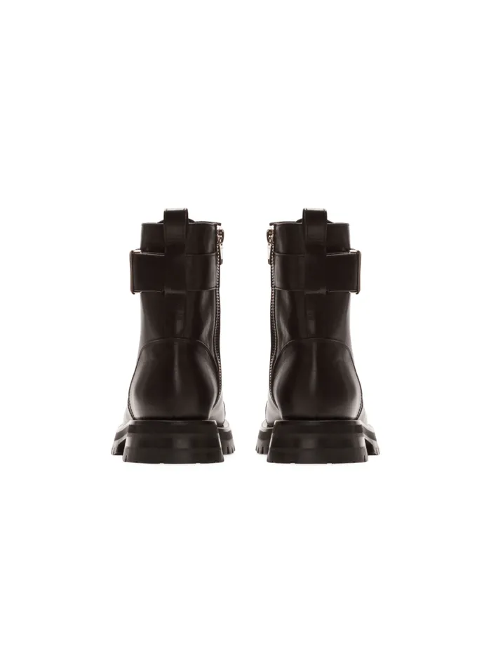 Charlie Leather Ranger Boots Black Men Balmain Boots And Rangers