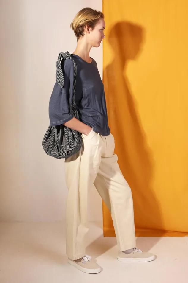 Classic Slacks Ecru Womens LF Markey Trousers