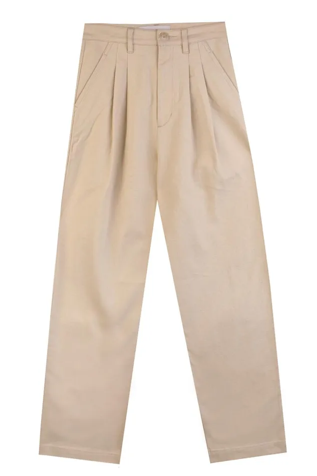 Classic Slacks Ecru Womens LF Markey Trousers
