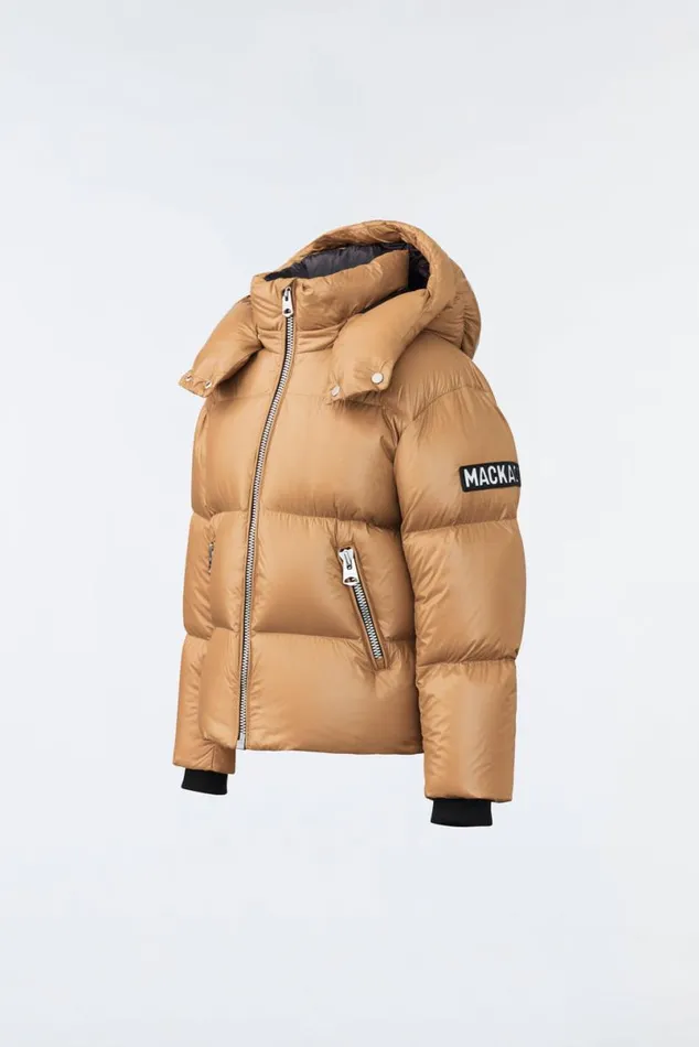 Coats and Jackets Kids Mackage JESSE Lustrous Light Down Jacket For Toddlers 26 Years Black Coats and Jackets Kids Mackage JESSE Lustrous Light Down Jacket For Toddlers 26 Years Black
