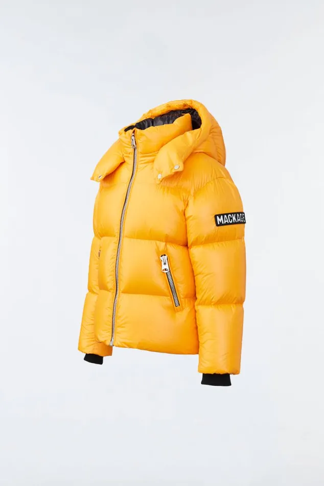Coats and Jackets Kids Mackage JESSE Lustrous Light Down Jacket For Toddlers 26 Years Bright Pink Coats and Jackets Kids Mackage JESSE Lustrous Light Down Jacket For Toddlers 26 Years Bright Pink