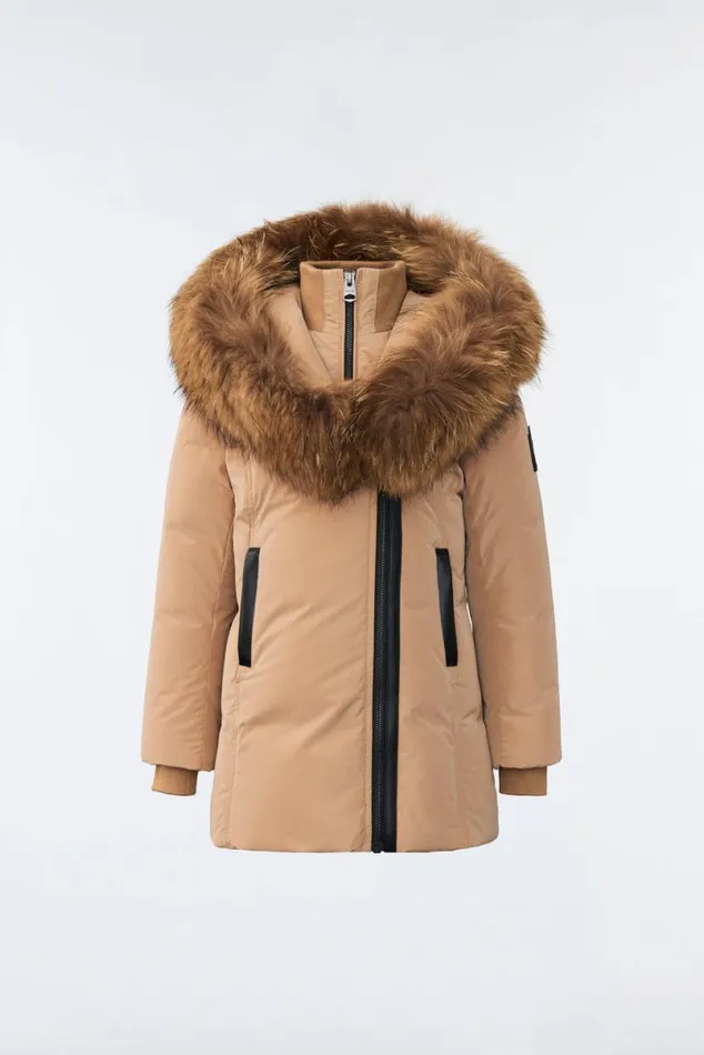 Coats and Jackets Kids Mackage LEELEE Down Coat With Removable Natural Fur Signature Mackage Collar For Kids 814 Years Black Coats and Jackets Kids Mackage LEELEE Down Coat With Removable Natural Fur Signature Mackage Collar For Kids 814 Years Black