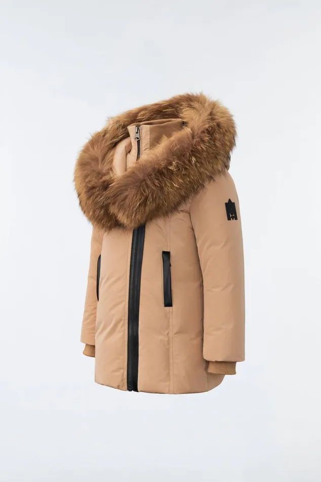 Coats and Jackets Kids Mackage LEELEE Down Coat With Removable Natural Fur Signature Mackage Collar For Kids 814 Years Black Coats and Jackets Kids Mackage LEELEE Down Coat With Removable Natural Fur Signature Mackage Collar For Kids 814 Years Black