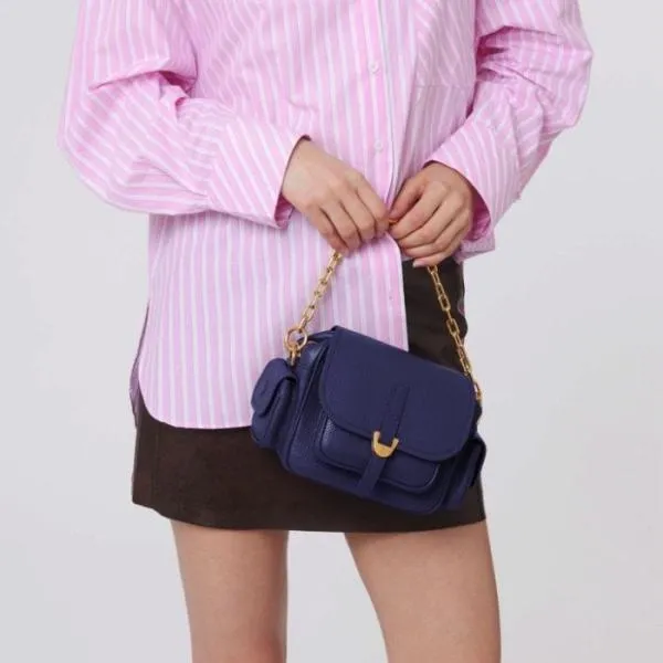 Coccinelle Campus Mini Royal Blue Women Coccinelle Mini Bags Coccinelle Campus Mini Royal Blue Women Coccinelle Mini Bags