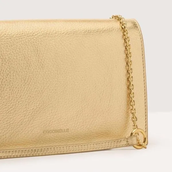 Coccinelle Dandy Golden Women Coccinelle Mini Bags Coccinelle Dandy Golden Women Coccinelle Mini Bags