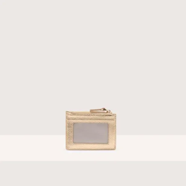 Coccinelle Dew Golden Women Coccinelle Wallets and Small Leather Goods Coccinelle Dew Golden Women Coccinelle Wallets and Small Leather Goods