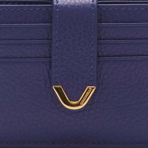 Coccinelle Dew Royal Blue Women Coccinelle Wallets and Small Leather Goods Coccinelle Dew Royal Blue Women Coccinelle Wallets and Small Leather Goods
