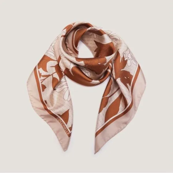 Coccinelle Floral Monogram Multi Rosette Women Coccinelle Scarves And Foulards Coccinelle Floral Monogram Multi Rosette Women Coccinelle Scarves And Foulards