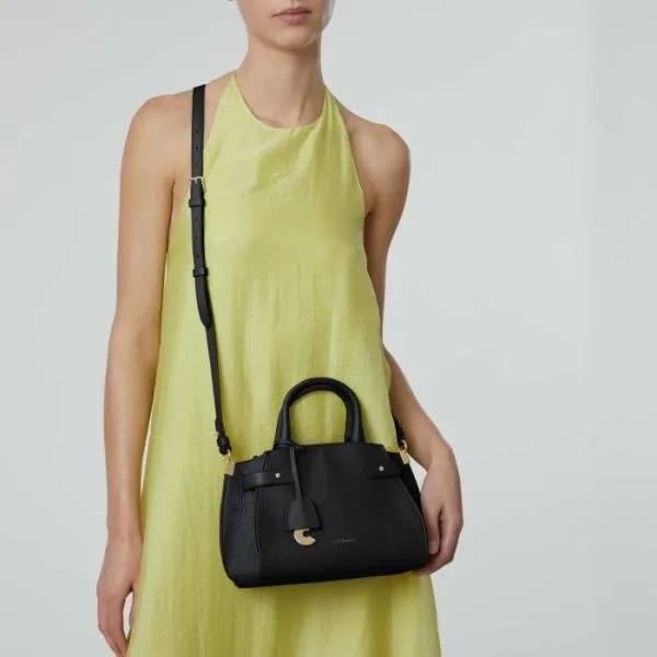 Coccinelle Klich Small Noir Women Coccinelle Top Handle Bag Coccinelle Klich Small Noir Women Coccinelle Top Handle Bag