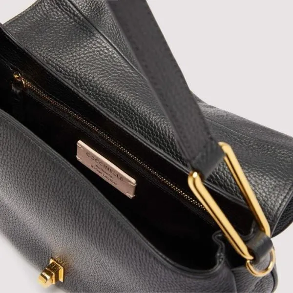 Coccinelle Magie Soft Medium Noir Women Coccinelle Top Handle Bag Coccinelle Magie Soft Medium Noir Women Coccinelle Top Handle Bag