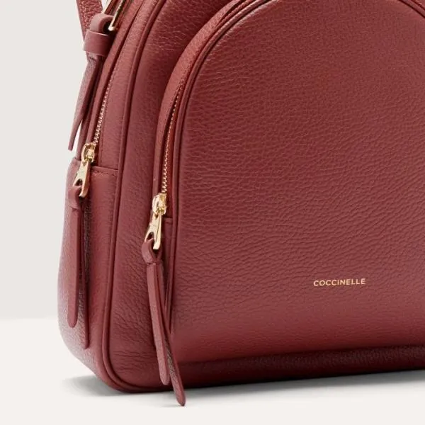 Coccinelle Malory Medium Brandy Women Coccinelle Backpacks Coccinelle Malory Medium Brandy Women Coccinelle Backpacks