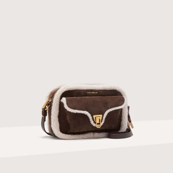 Coccinelle X Inuikii Beat Eco Shearling Small Naturalfondant Women Coccinelle Crossbody Bags Coccinelle X Inuikii Beat Eco Shearling Small Naturalfondant Women Coccinelle Crossbody Bags