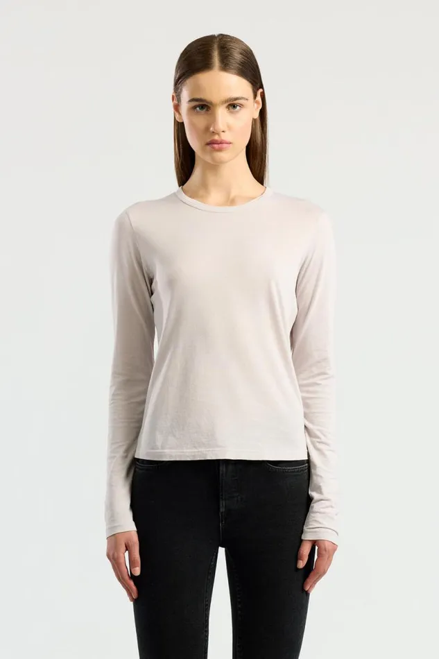 COTTON CITIZEN SHIRTS Standard Long Sleeve Shirt Vintage White Stone 8211 Women