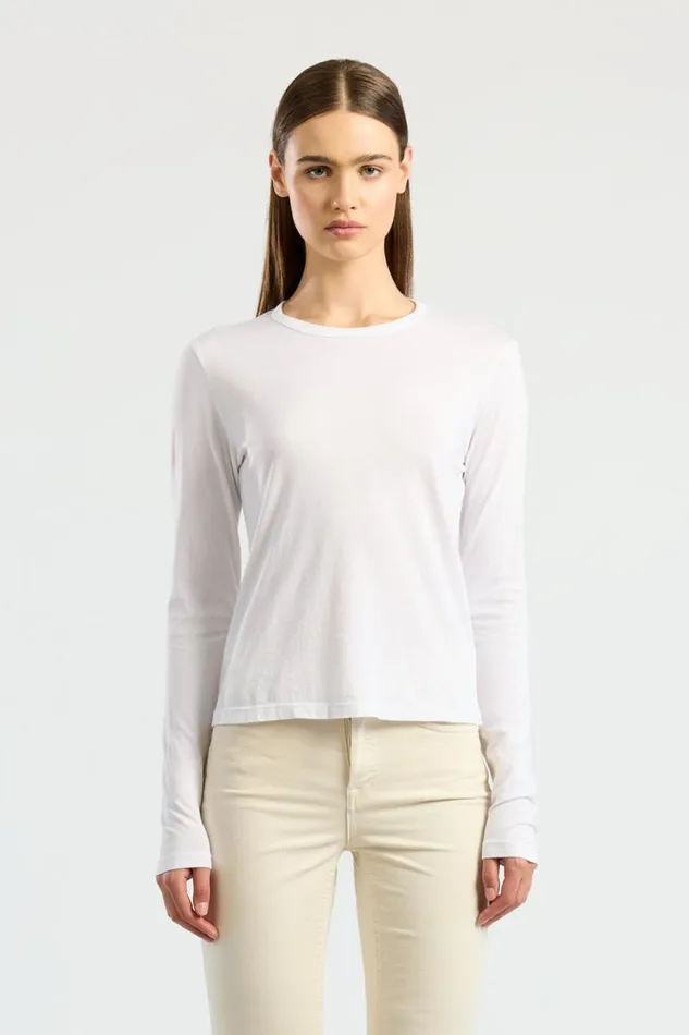 COTTON CITIZEN SHIRTS Standard Long Sleeve Shirt White 8211 Women