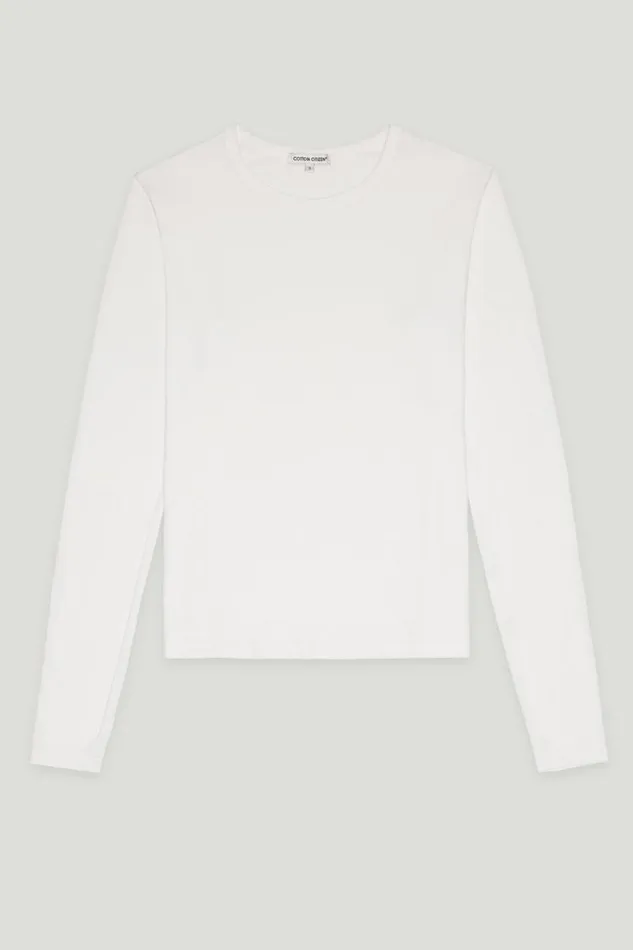 COTTON CITIZEN SHIRTS Standard Long Sleeve Shirt White 8211 Women