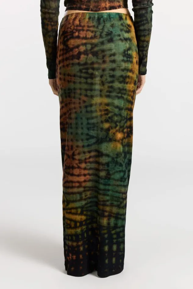COTTON CITIZEN SKIRTS Rio Maxi Skirt Desert Mirage Ripple 8211 Women