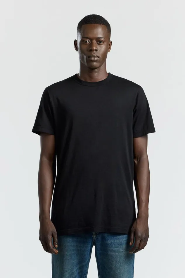 COTTON CITIZEN TEES Prince Tee Jet Black 8211 Men
