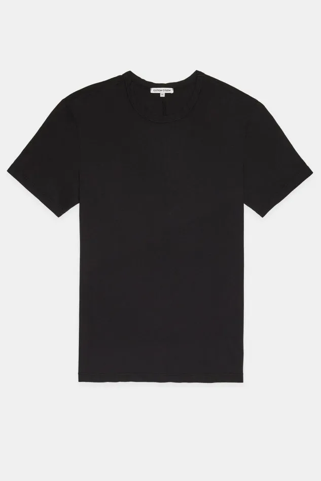 COTTON CITIZEN TEES Prince Tee Jet Black 8211 Men