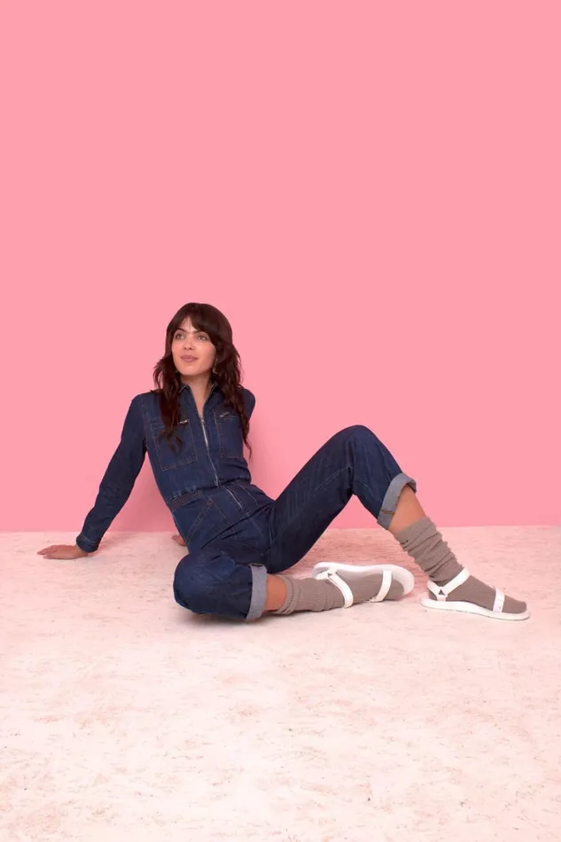Danny Longsleeve Boilersuit Indigo Womens LF Markey One Pieces