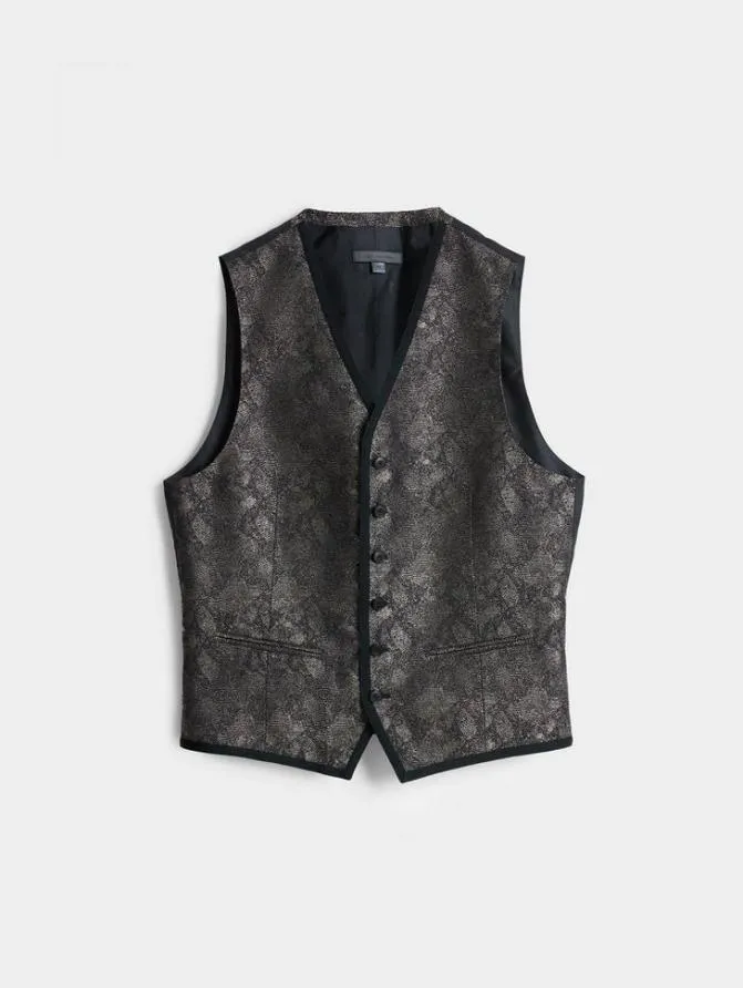 DAVIE VEST Almond Clothing John Varvatos Suiting