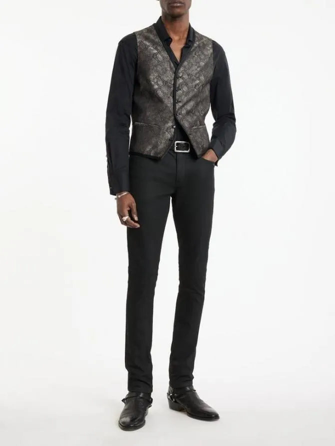 DAVIE VEST Almond Clothing John Varvatos Suiting