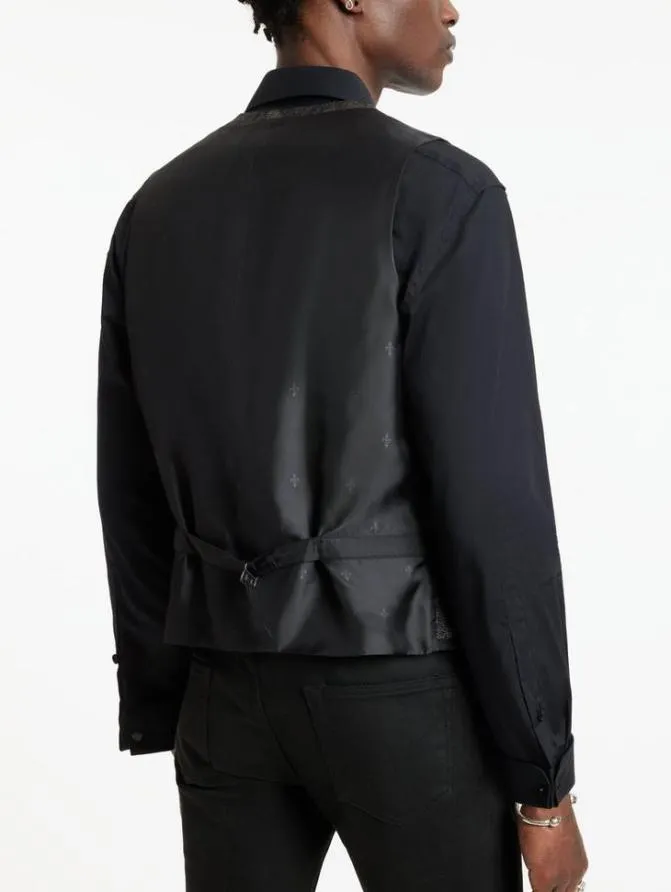DAVIE VEST Almond Clothing John Varvatos Suiting